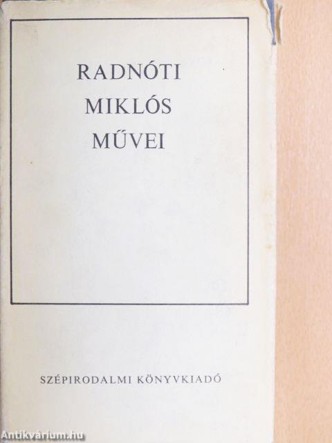 Radnóti Miklós művei