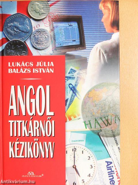 Angol titkárnői kézikönyv