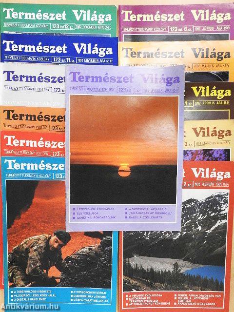 Természet Világa 1992. január-december