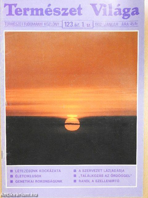 Természet Világa 1992. január-december