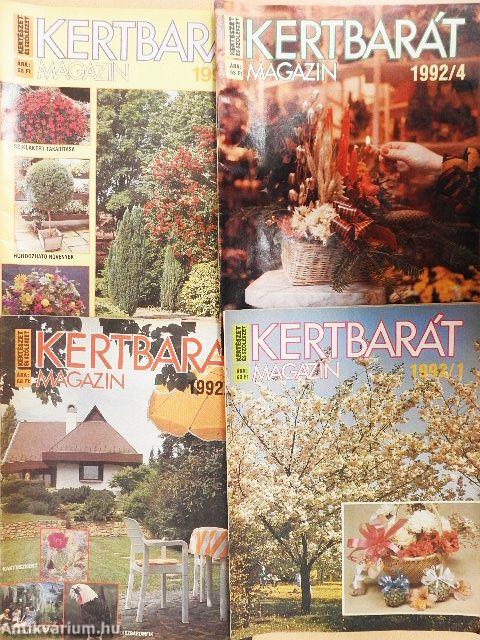 Kertbarát magazin 1992/1-4.