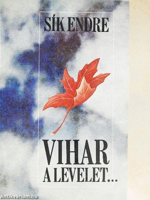Vihar a levelet...