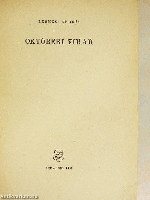 Októberi vihar