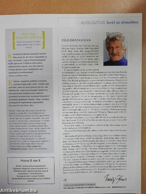 Szép Lak 2015. augusztus-szeptember