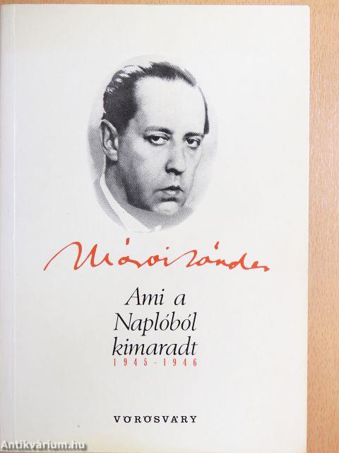 Ami a Naplóból kimaradt 1945-1946