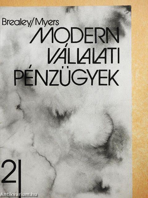 Modern vállalati pénzügyek 2.