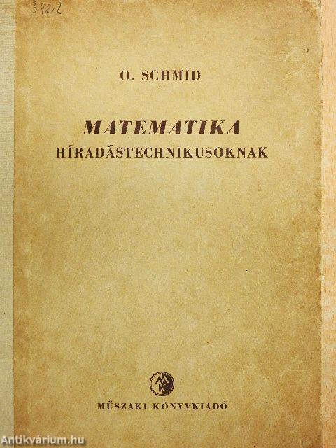Matematika híradástechnikusoknak