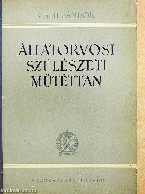 Állatorvosi szülészeti műtéttan