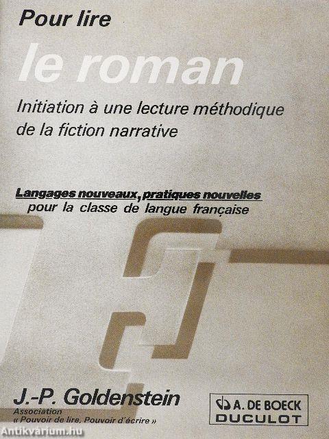 Pour lire le roman