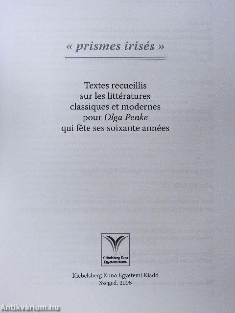 «Prismes irisés»