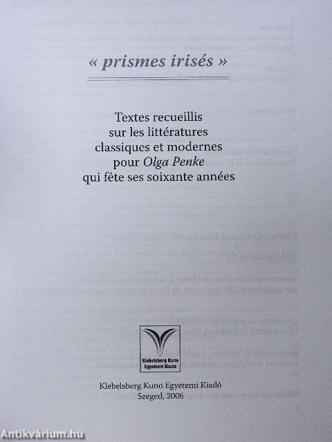 «Prismes irisés»