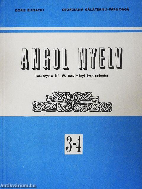 Angol nyelv 3-4.