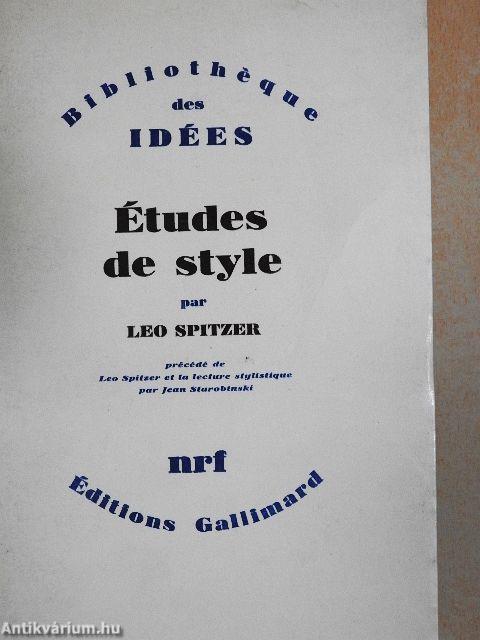 Études de style