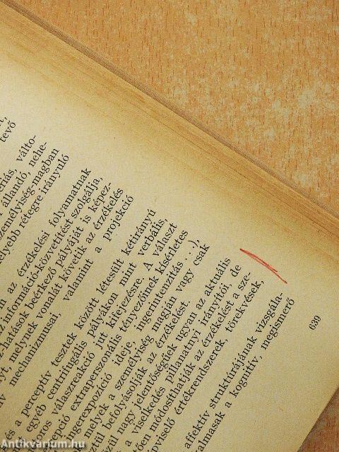 Pszichológiai tanulmányok VI.