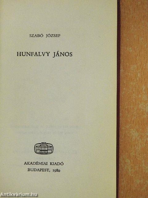 Hunfalvy János
