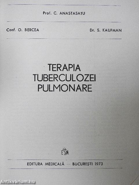 Terapia tuberculozei pulmonare