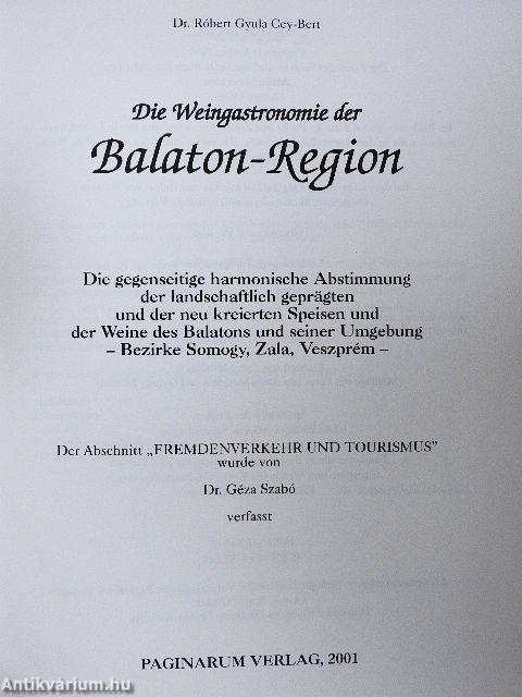 Die Weingastronomie der Balaton-Region