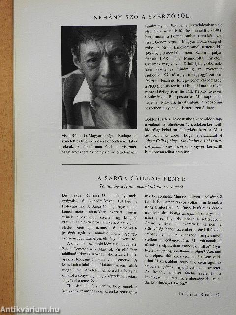 A sárga csillag fénye