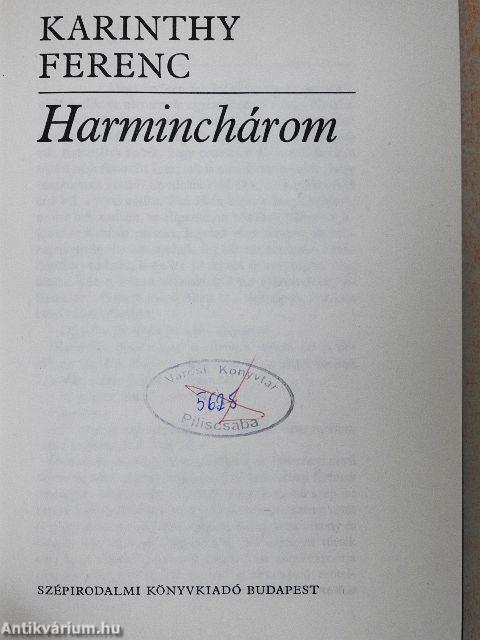 Harminchárom