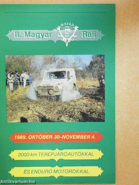 II. Magyar MAVAD Rali