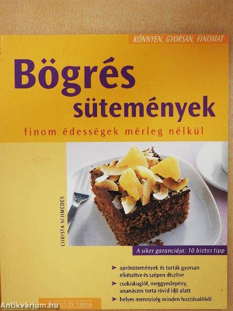Bögrés sütemények