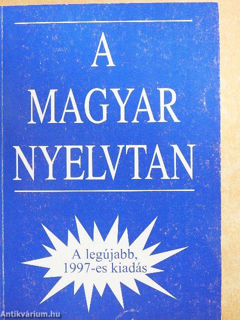 A magyar nyelvtan