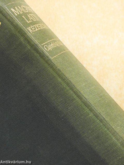 Magyar-latin kéziszótár