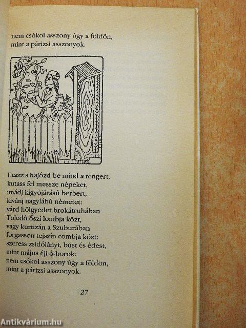 Francois Villon balladái Faludy György átköltésében