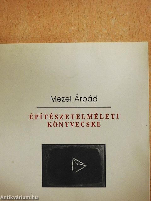 Építészetelméleti könyvecske