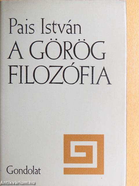 A görög filozófia