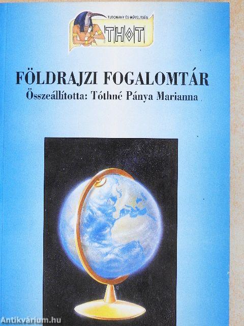 Földrajzi fogalomtár