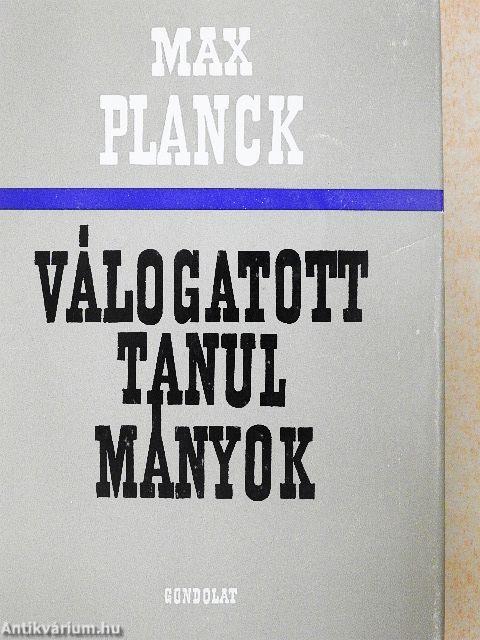 Válogatott tanulmányok