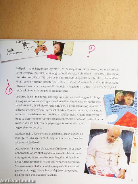 Kedves Ferenc pápa!