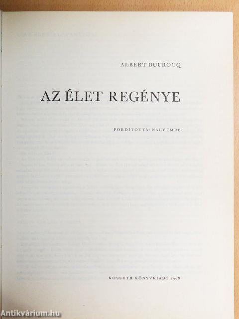 Az élet regénye