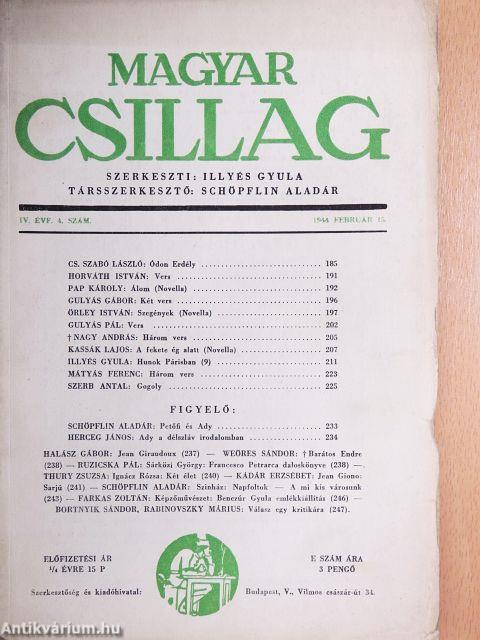 Magyar Csillag 1944. február 15.