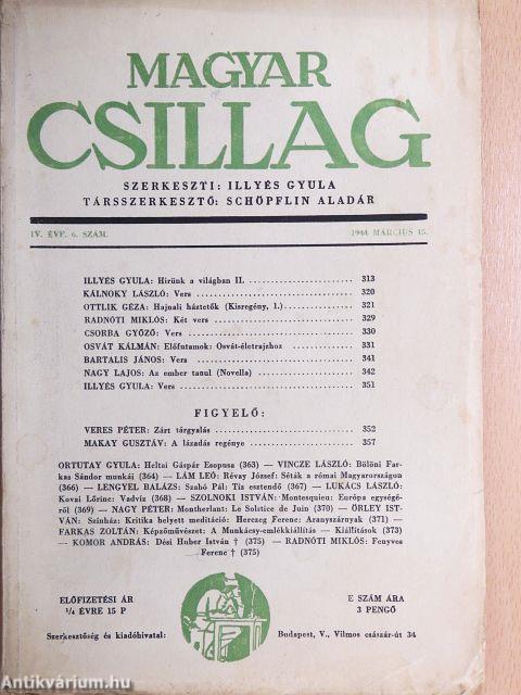 Magyar Csillag 1944. március 15.