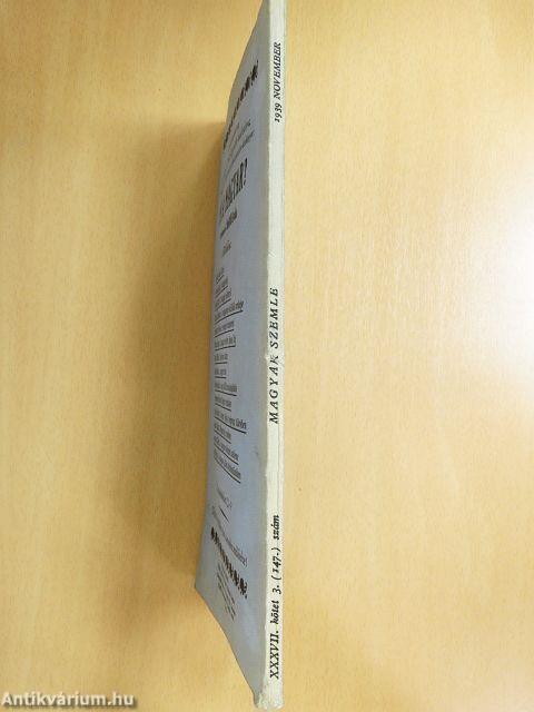 Magyar Szemle 1939. november