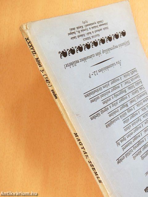 Magyar Szemle 1939. november