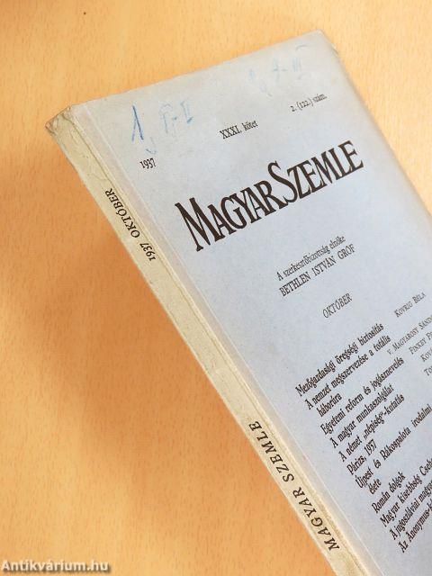 Magyar Szemle 1937. október