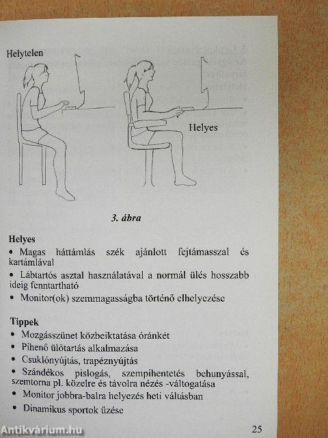 "A helyes testtartás"