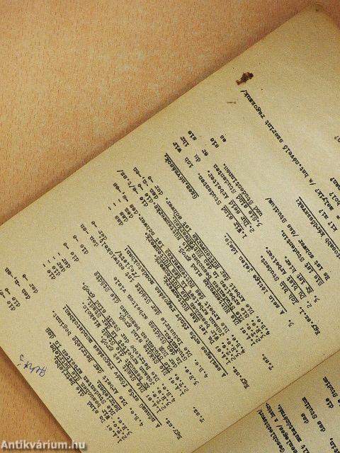 Szakmai jellegű német szöveggyűjtemény nyelvtani magyarázatokkal I.