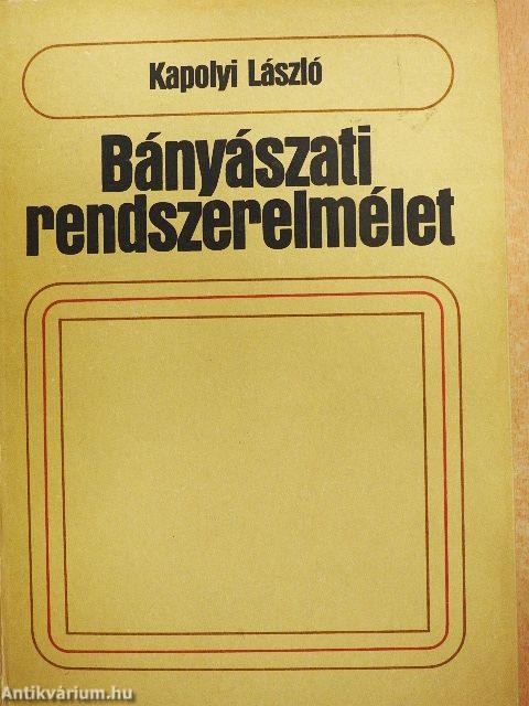 Bányászati rendszerelmélet