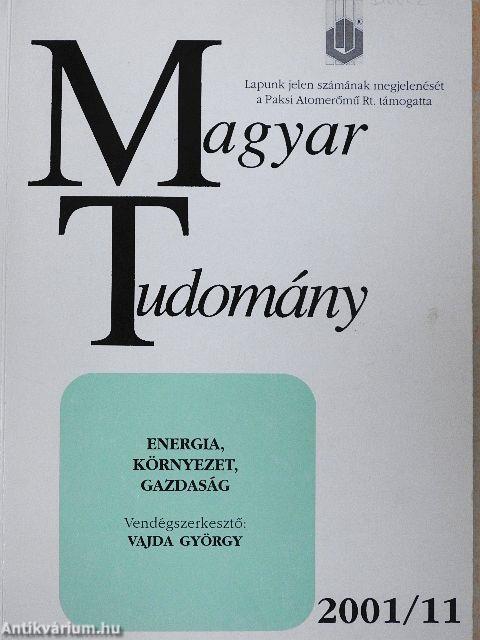 Magyar Tudomány 2001. november