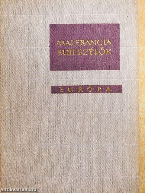 Mai francia elbeszélők