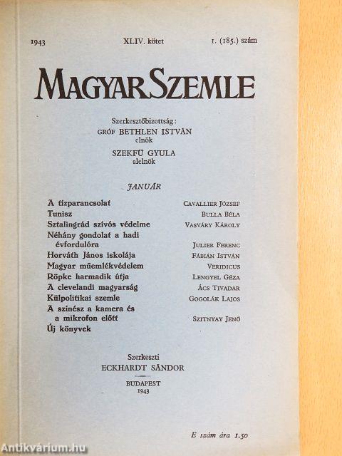Magyar Szemle 1943. január