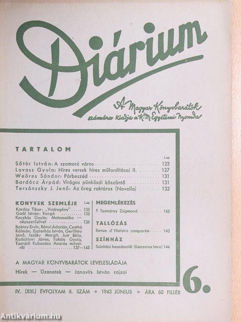 Diárium 1943. június