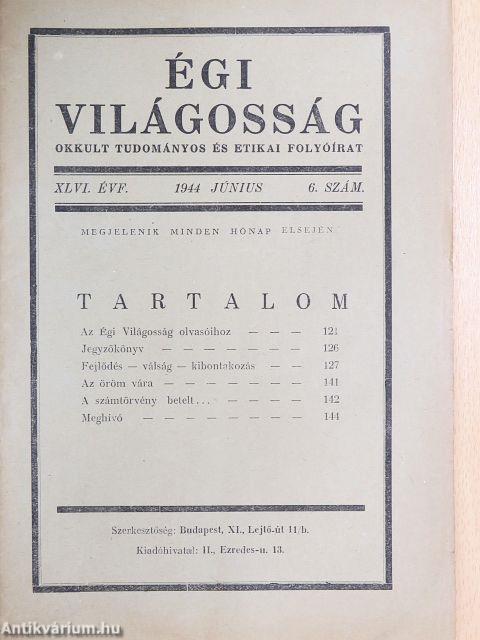 Égi világosság 1944. június