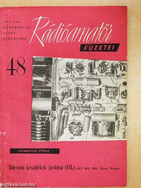 Televíziókészülékek javítása