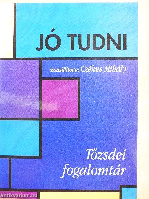 Tőzsdei fogalomtár