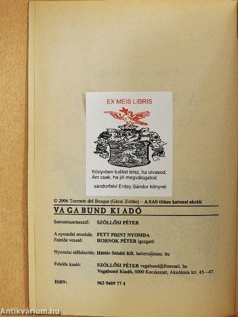 A SAS titkos katonai akciói